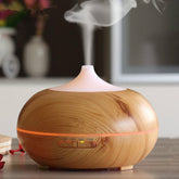 Colorful Wood Grain Aroma Diffuser Household Air Humidifier